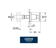GROHE ALLURE LLAVE DE PASO
